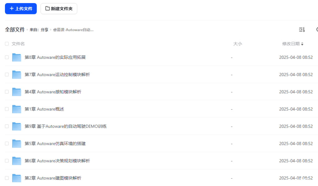 【学编程】慕课网-Autoware自动驾驶框架源码剖析与实践