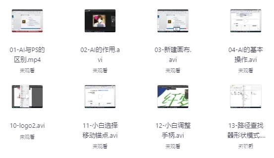零基础入门Illustrator – 带课件素材