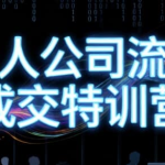 郭拽拽 – 一人公司流量成交特训营