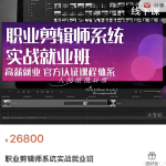 从新手到大神:剪辑师实战就业班,深度培养创作思维